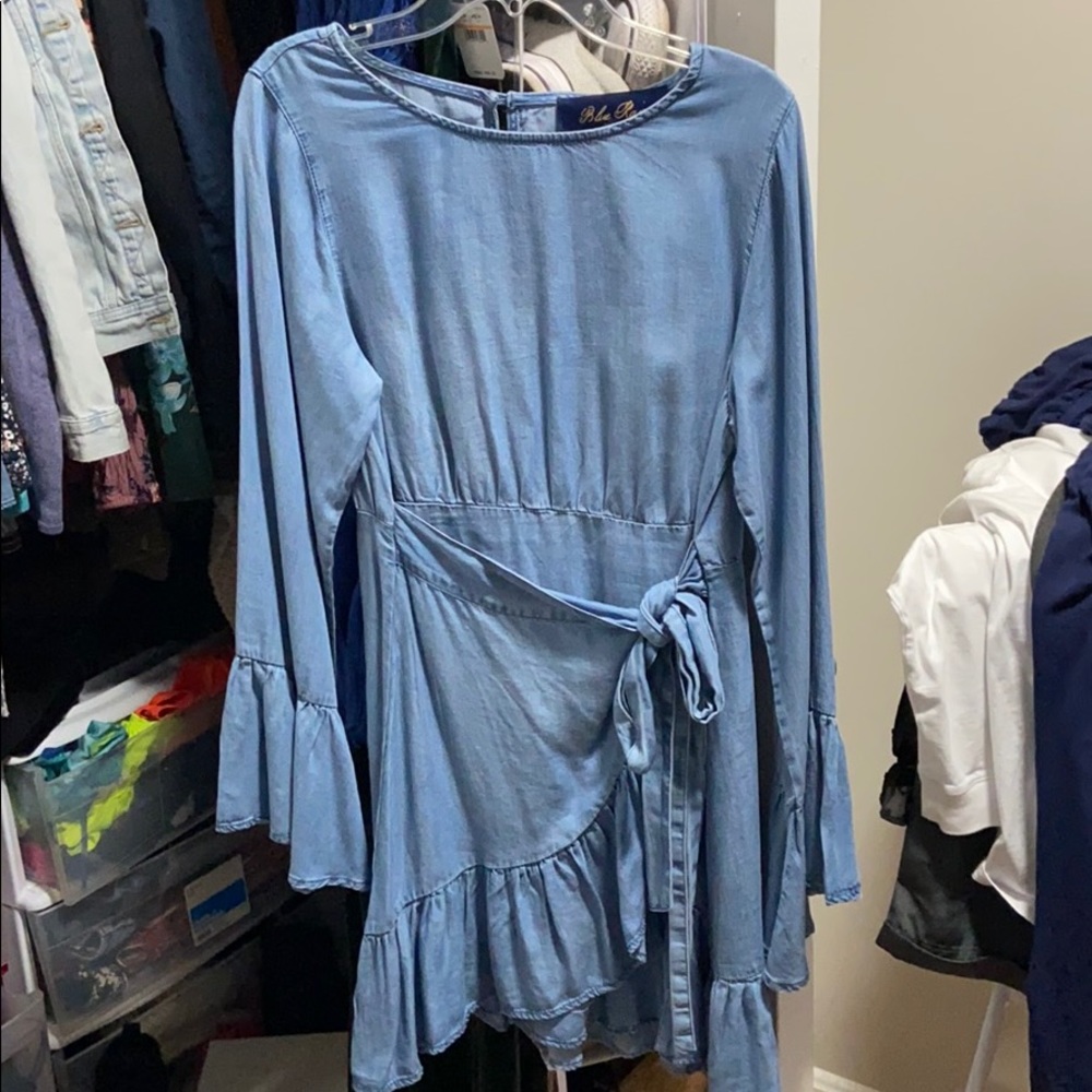 Denim dress